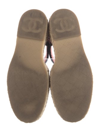 Chanel 2022 Interlocking CC Logo Espadrilles