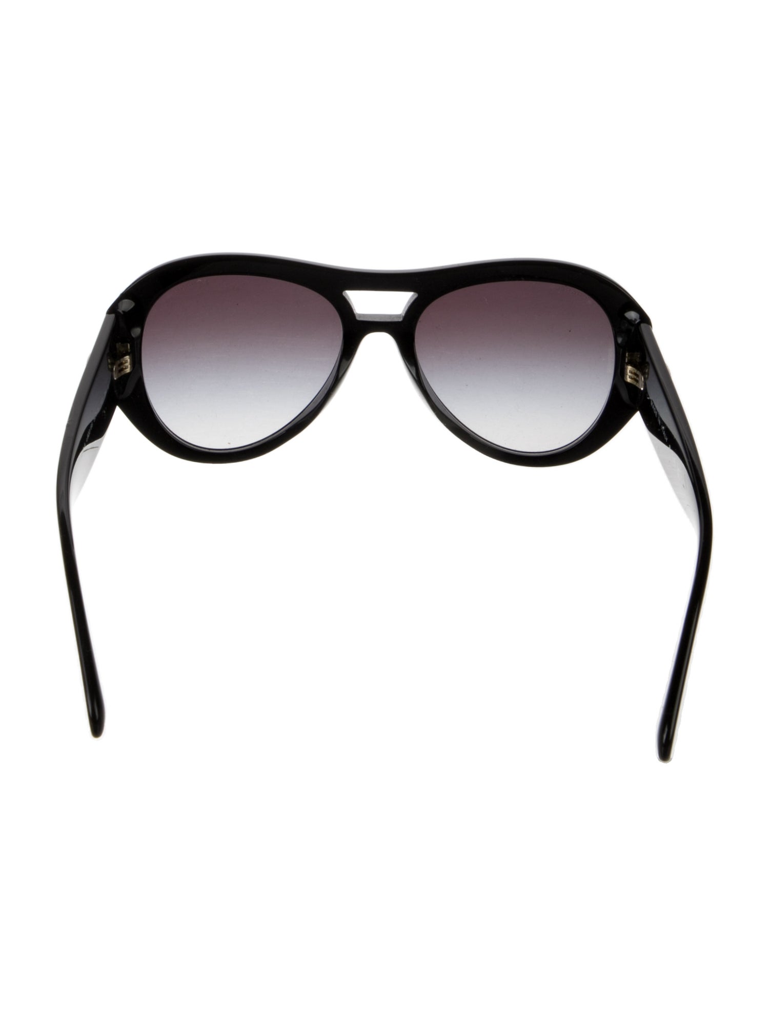Chanel Interlocking CC Logo Shield Sunglasses
