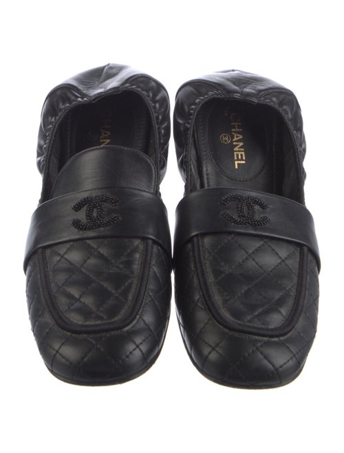 Chanel 2019 Interlocking CC Logo Ballet Flats