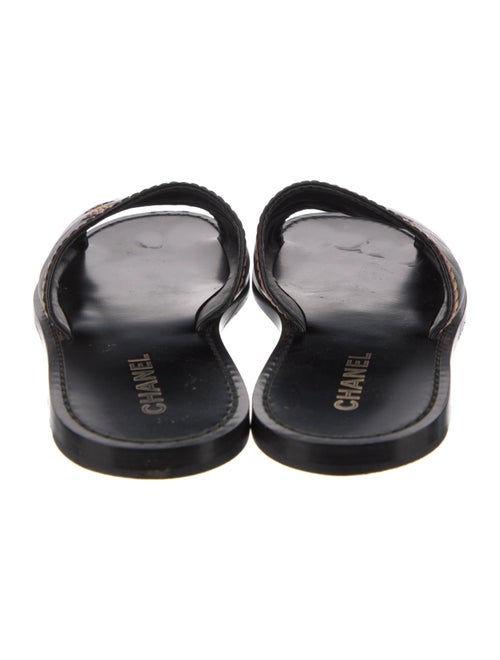 Chanel 2021 Interlocking CC Logo Slides