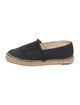 Chanel Interlocking CC Logo Canvas Espadrilles