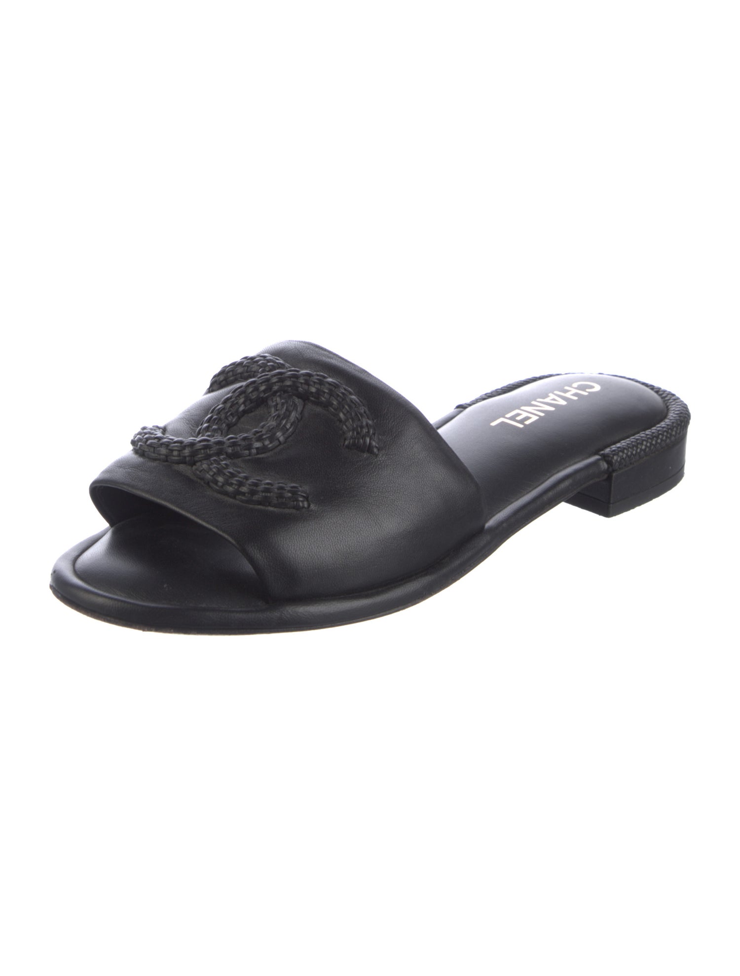 Chanel 2020 Interlocking CC Logo Slides