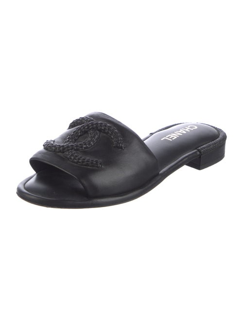 Chanel 2020 Interlocking CC Logo Slides