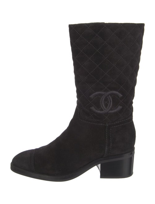 Chanel 2021 Interlocking CC Logo Rain Boots