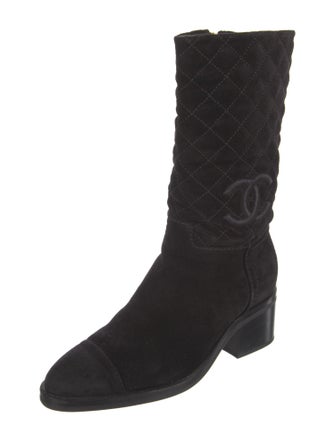 Chanel 2021 Interlocking CC Logo Rain Boots