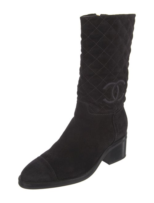 Chanel 2021 Interlocking CC Logo Rain Boots