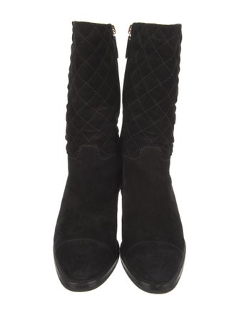 Chanel 2021 Interlocking CC Logo Rain Boots