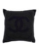 Chanel Wool CC Throw Pillow