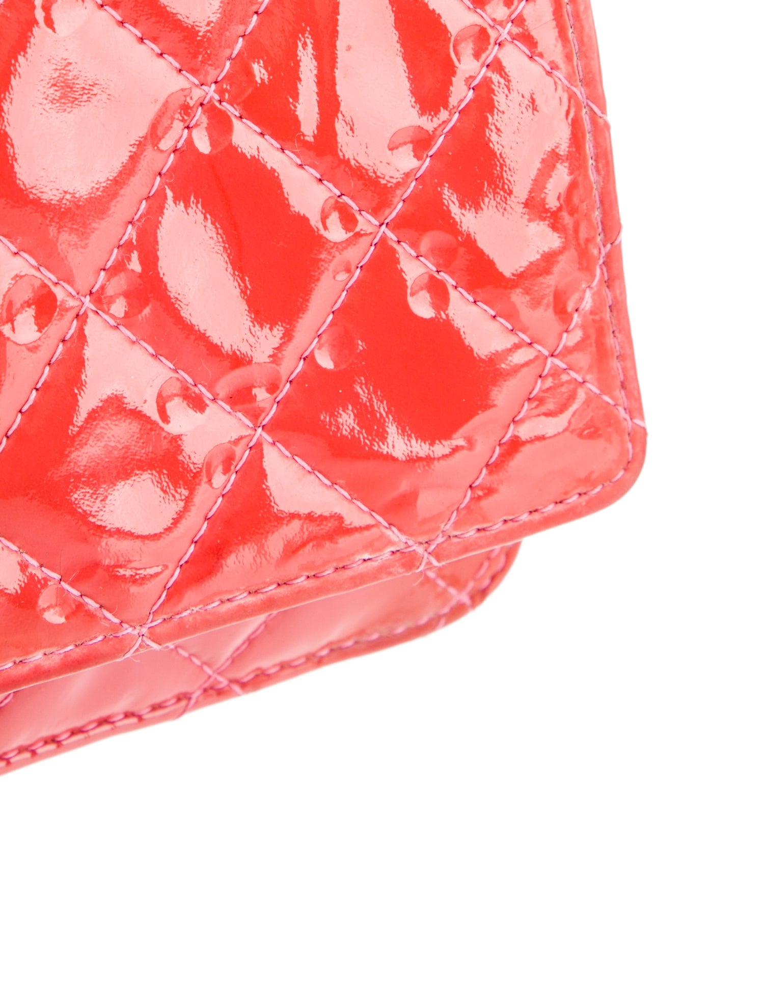 Chanel Classic Patent Wallet On Chain