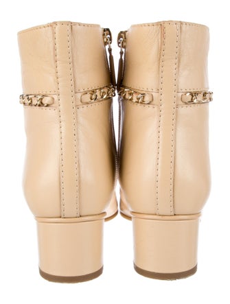 Chanel 2019 Interlocking CC Logo Boots