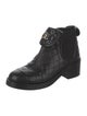 Chanel 2023 Interlocking CC Logo Boots