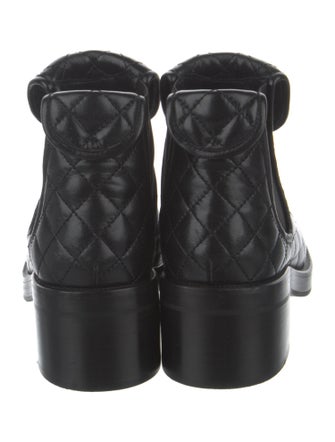 Chanel 2023 Interlocking CC Logo Boots