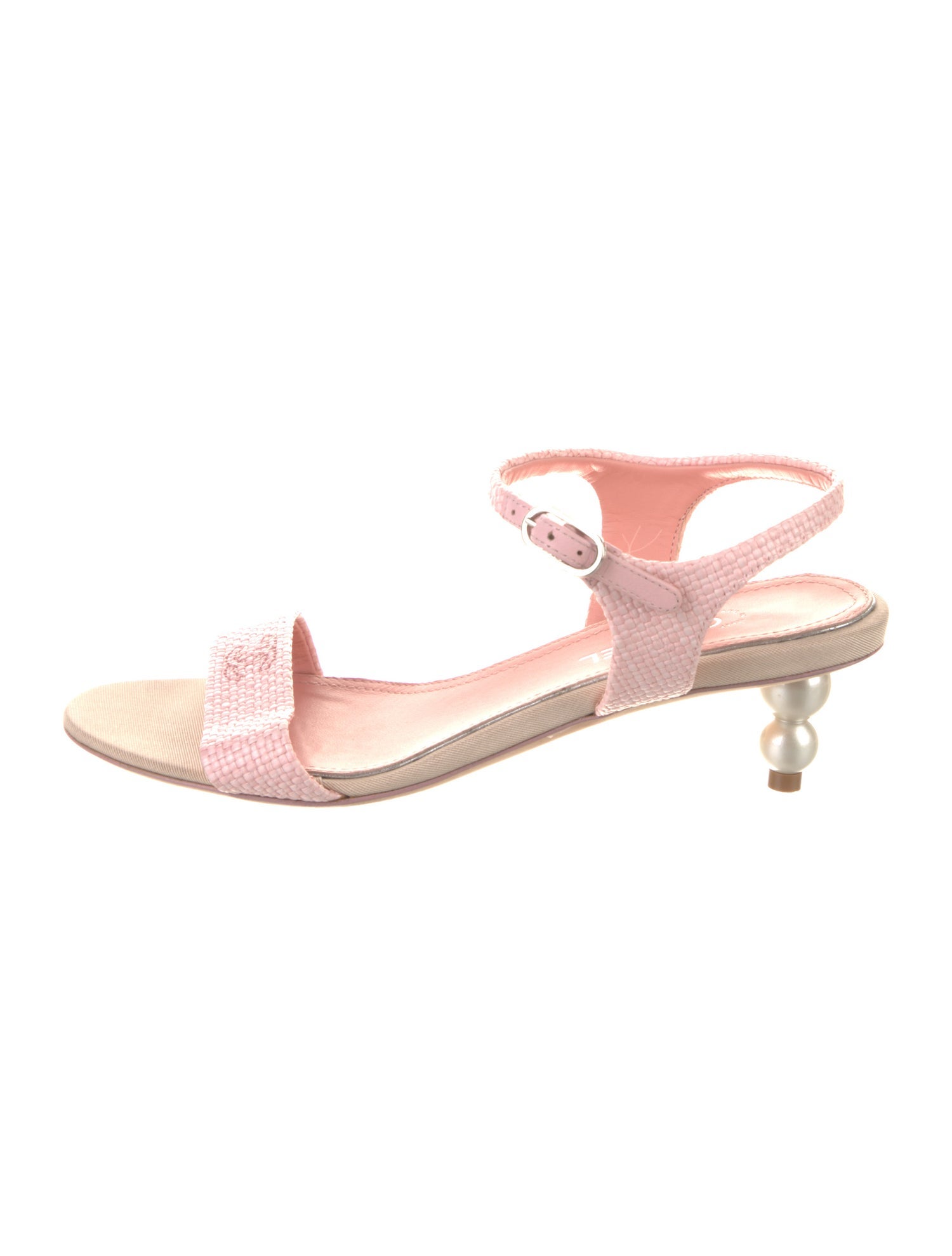 Chanel Vintage Interlocking CC Logo Sandals