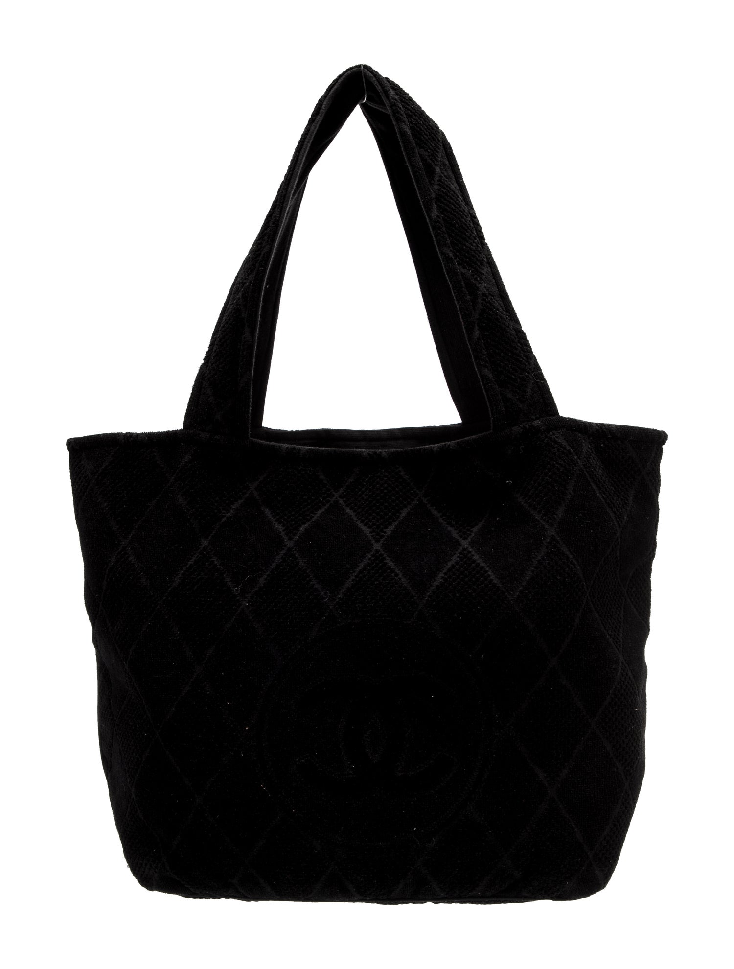 Chanel 2023 Terry Cloth Beach Tote Set