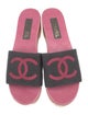 Chanel Interlocking CC Logo Slides