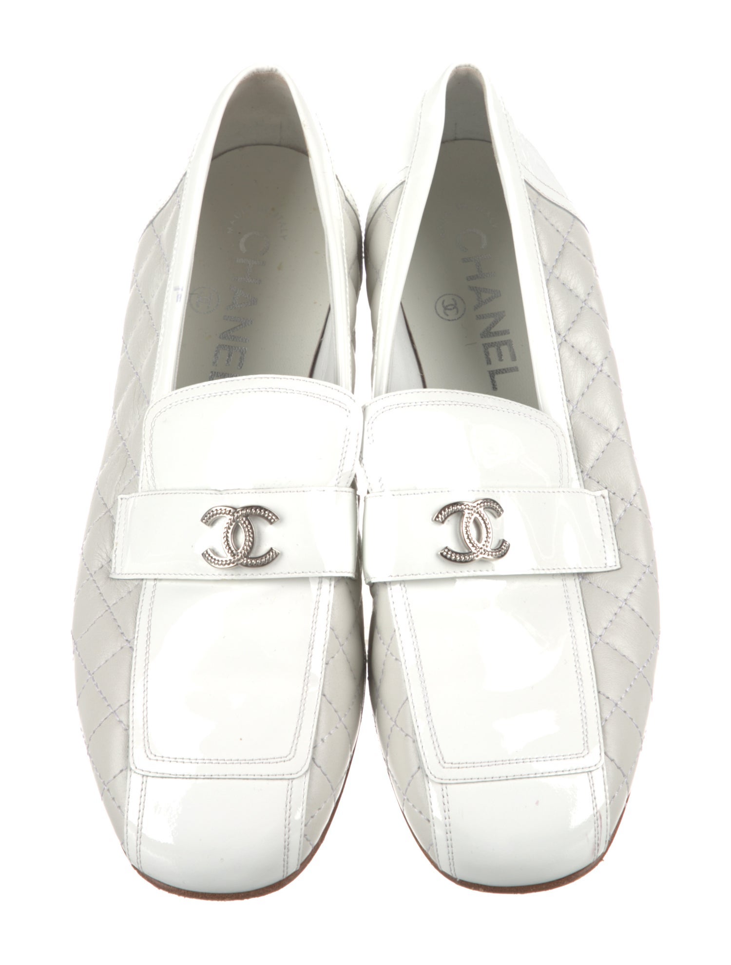 Chanel 2019 Interlocking CC Logo Loafers
