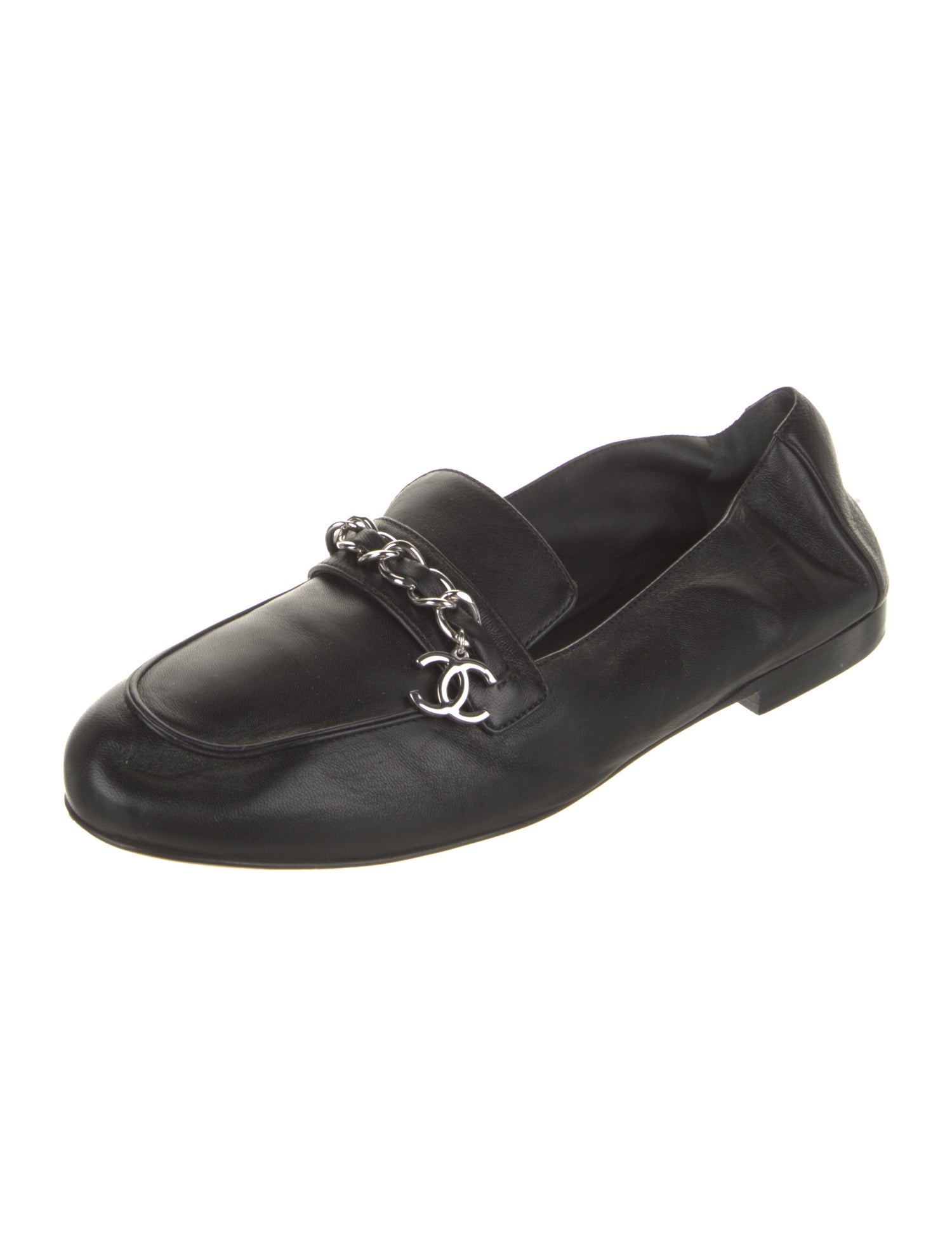 Chanel 2019 Interlocking CC Logo Loafers