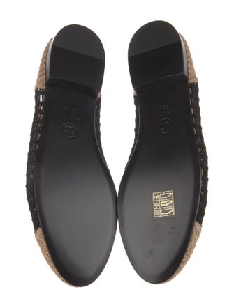 Chanel 2025 Interlocking CC Logo Flats