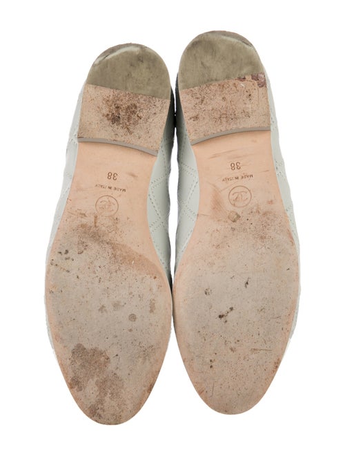 Chanel 2023 Interlocking CC Logo Flats