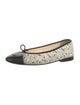 Chanel 2016 Interlocking CC Logo Ballet Flats