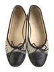 Chanel 2016 Interlocking CC Logo Ballet Flats