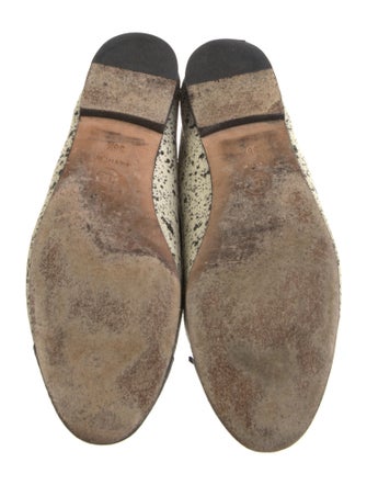 Chanel 2016 Interlocking CC Logo Ballet Flats