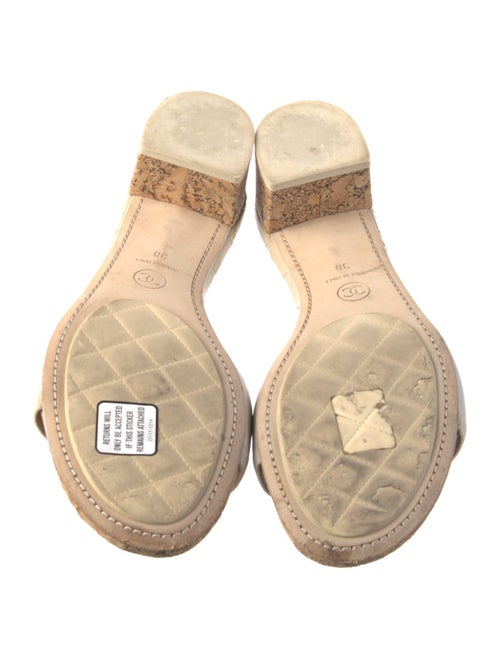 Chanel 2012 Interlocking CC Logo Slides