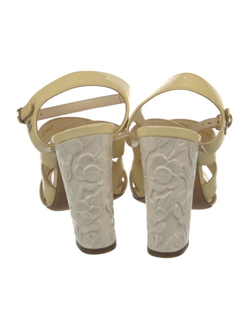 Chanel 2016 Interlocking CC Logo Sandals