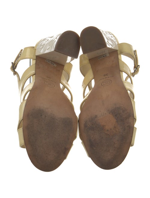 Chanel 2016 Interlocking CC Logo Sandals