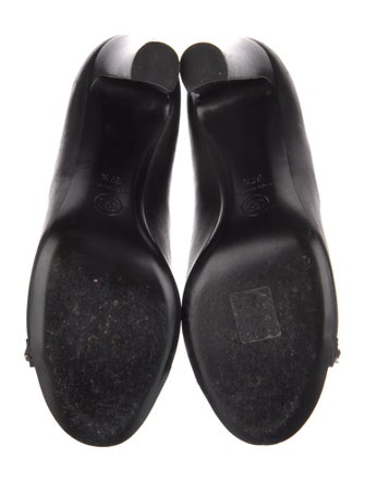 Chanel Interlocking CC Logo Lambskin Chelsea Boots