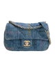 Chanel Rectangular Mini Denim Mood Flap Bag