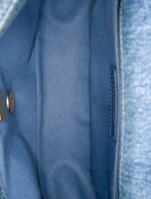 Chanel Rectangular Mini Denim Mood Flap Bag