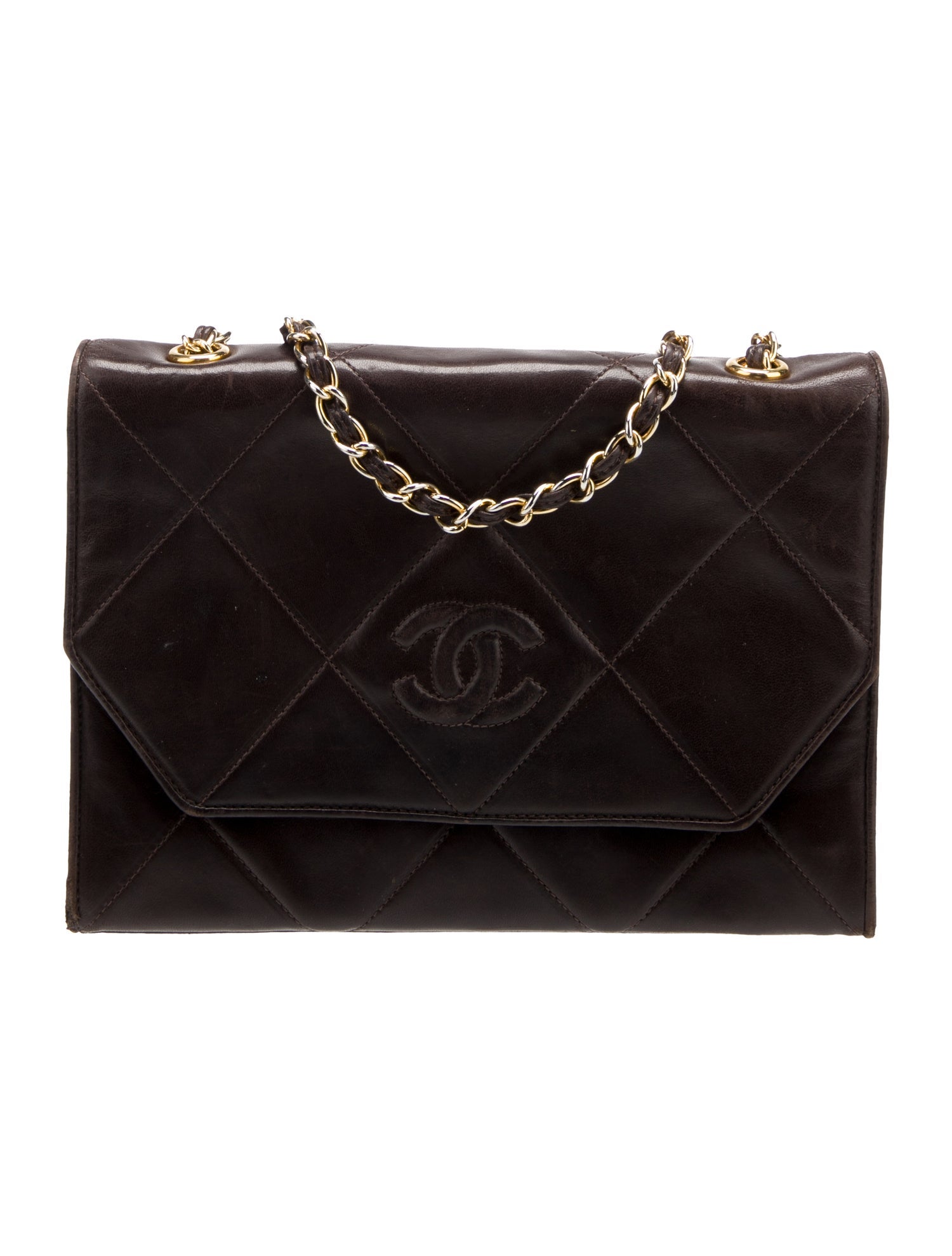 Chanel CC Diamond Quilted Flap Bag