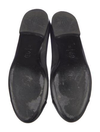 Chanel 2022 Interlocking CC Logo Ballet Flats
