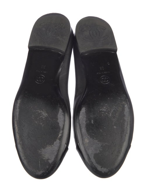 Chanel 2022 Interlocking CC Logo Ballet Flats