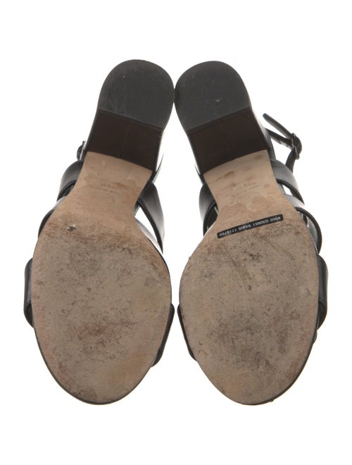 Chanel 2017 Interlocking CC Logo Slingback Sandals