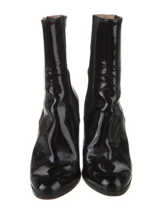 Chanel 2014 Interlocking CC Logo Sock Boots