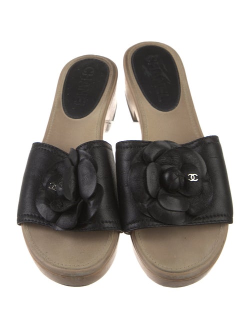 Chanel 2014 Interlocking CC Logo Slides