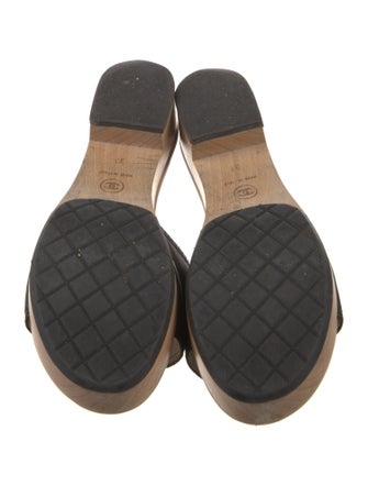 Chanel 2014 Interlocking CC Logo Slides