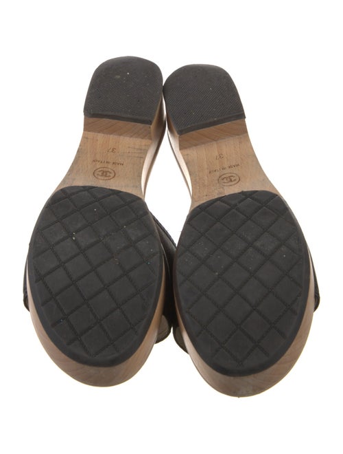 Chanel 2014 Interlocking CC Logo Slides