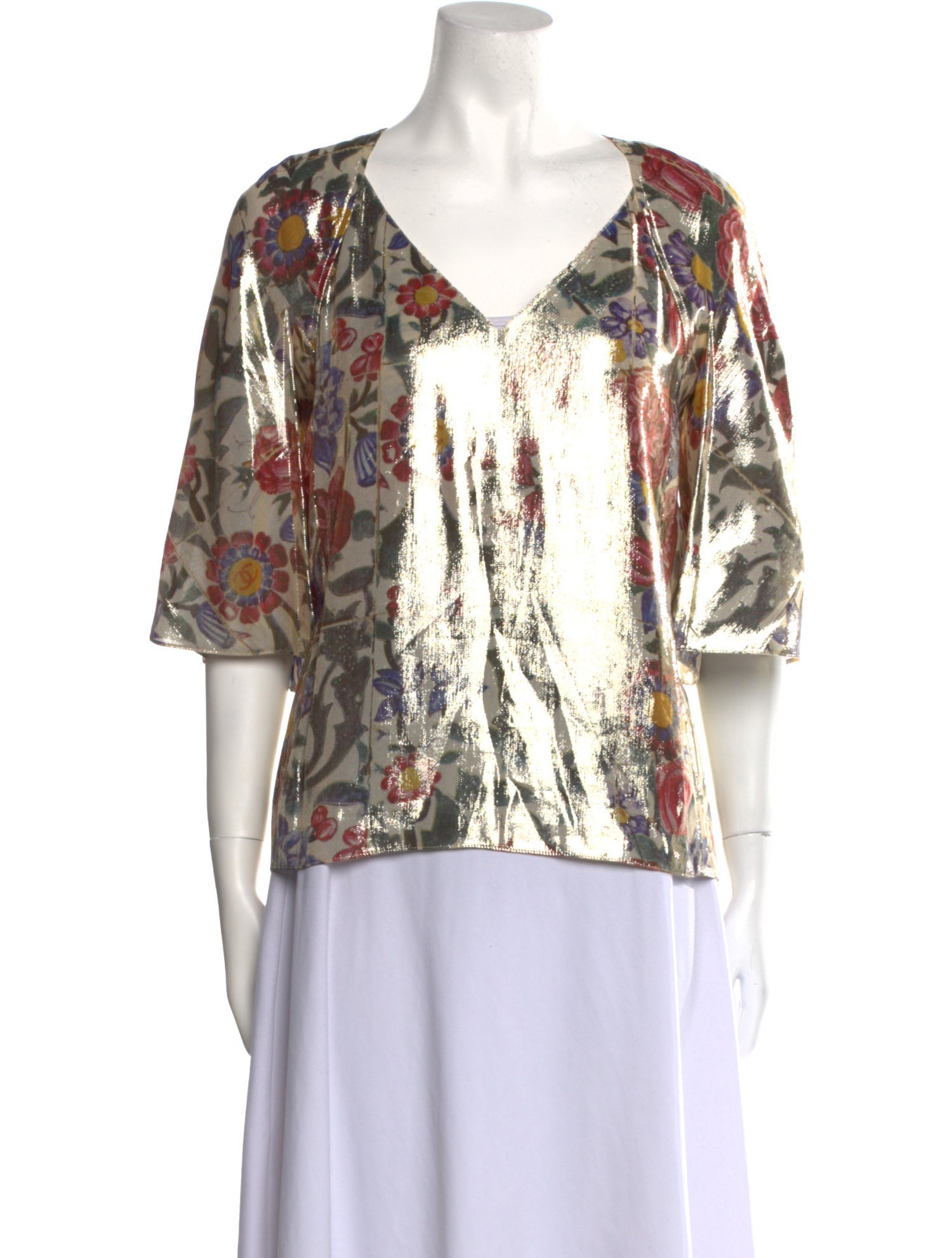 Chanel 2015 Silk Blouse