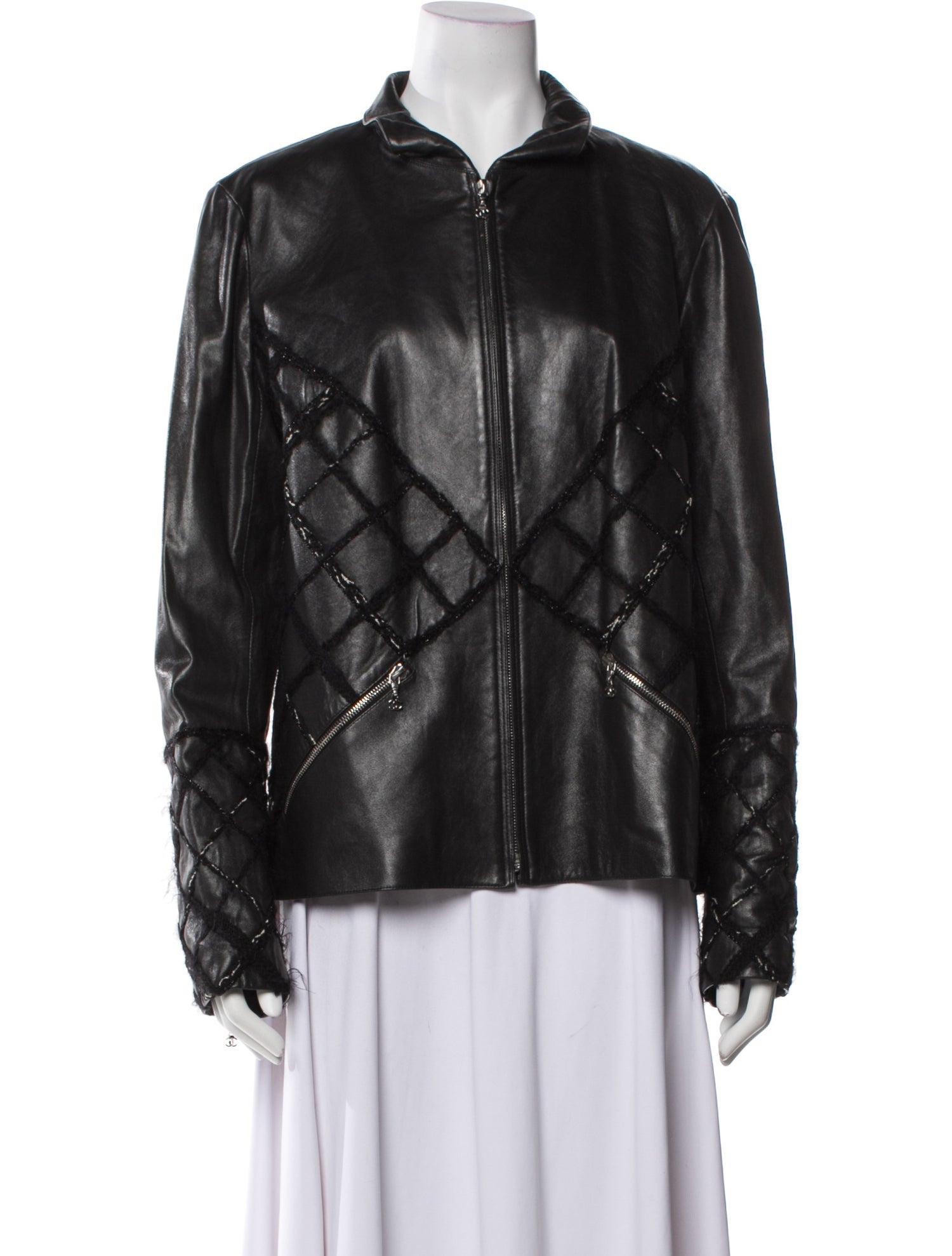 Chanel Vintage 2010 Biker Jacket