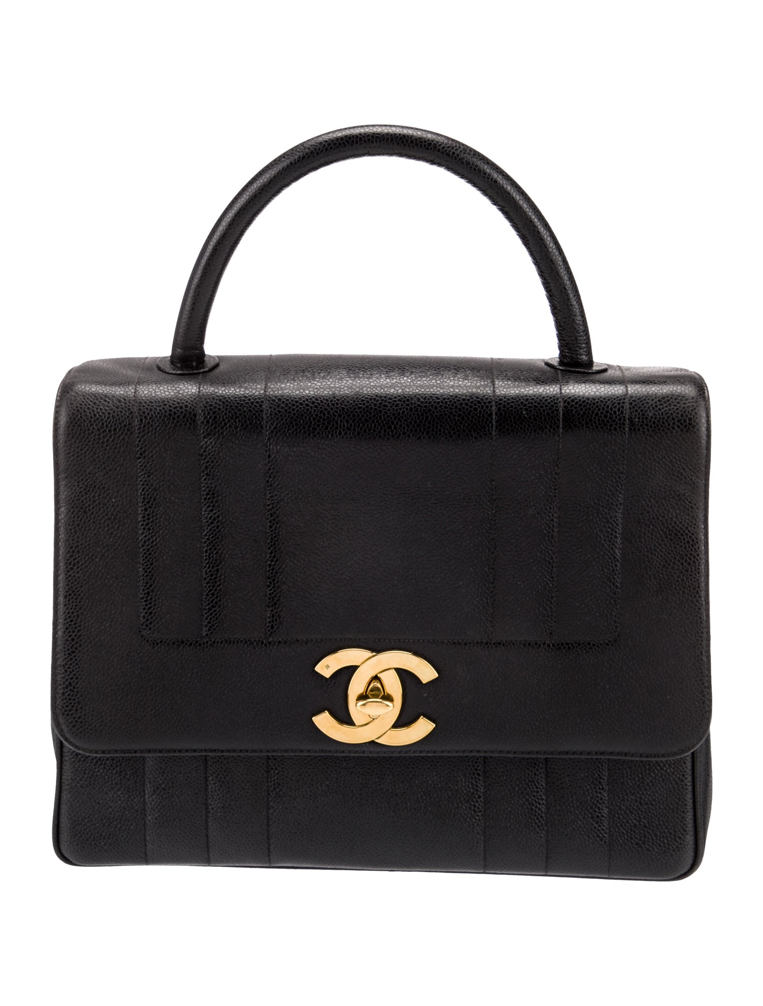 Chanel Vertical Quilt Kelly Bag