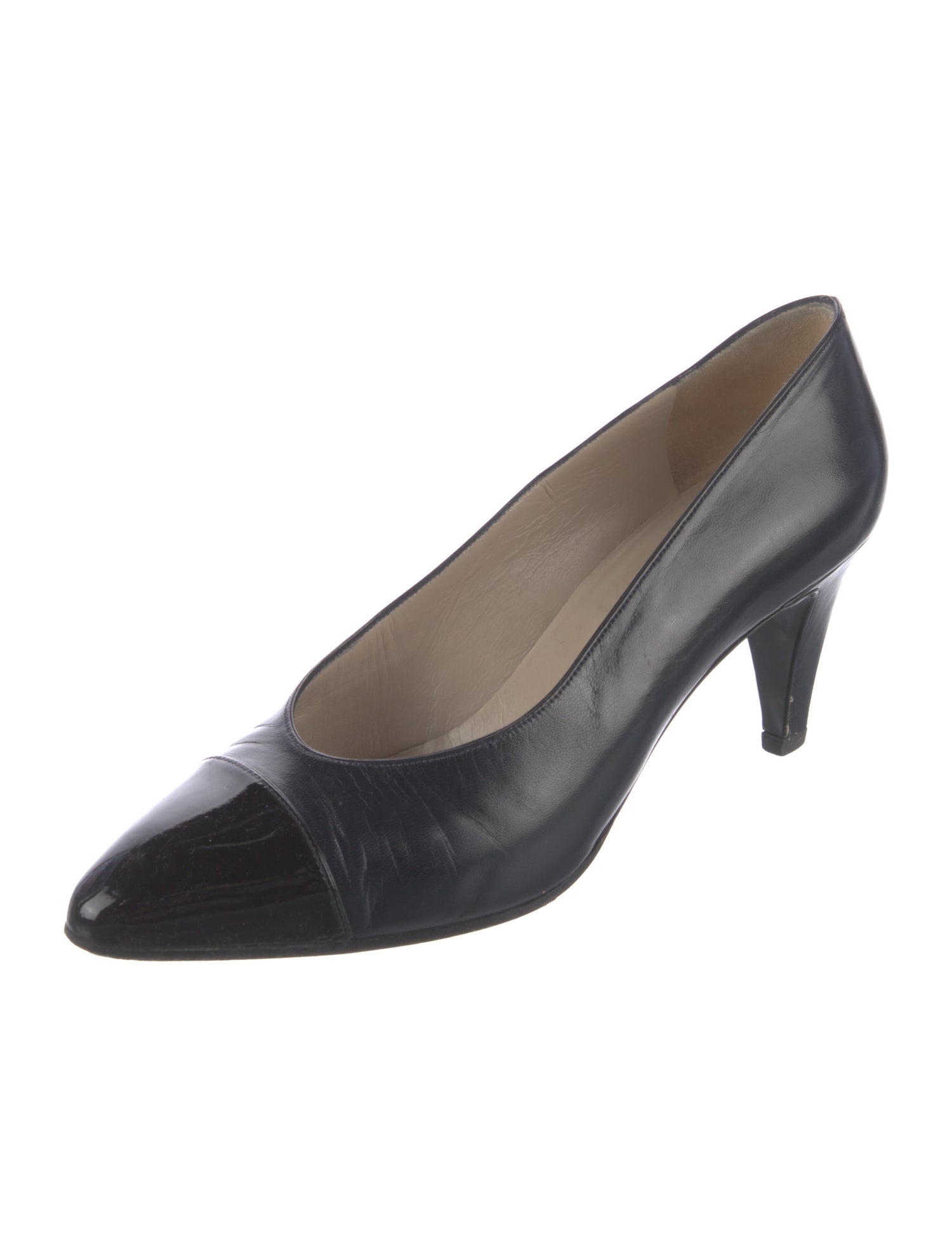 Chanel Vintage Leather Pumps