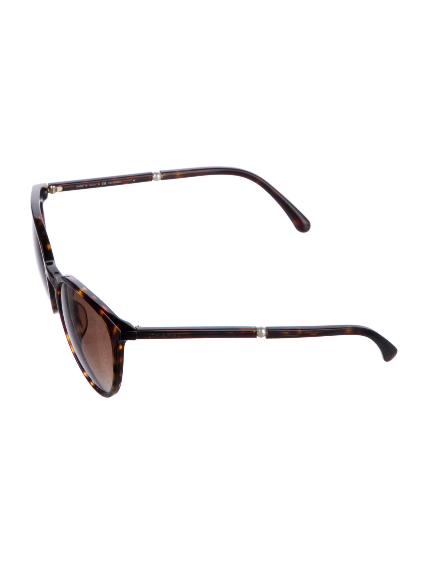 Chanel Interlocking CC Logo Round Sunglasses