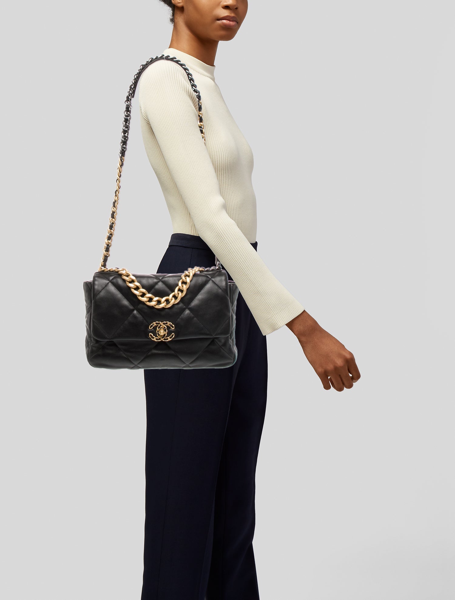 Chanel Large 19 Flap Bag