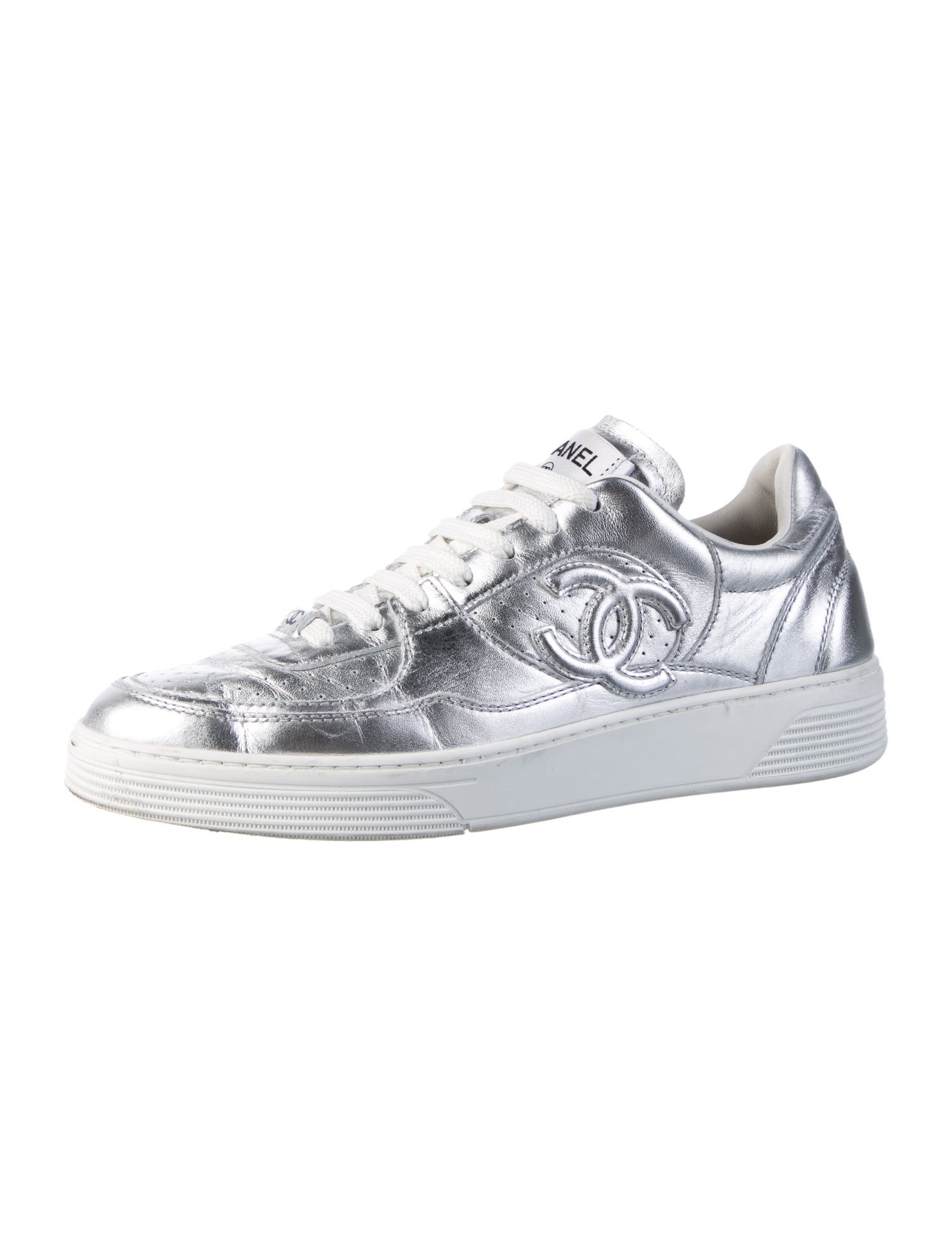 Chanel 2024 Interlocking CC Logo Sneakers