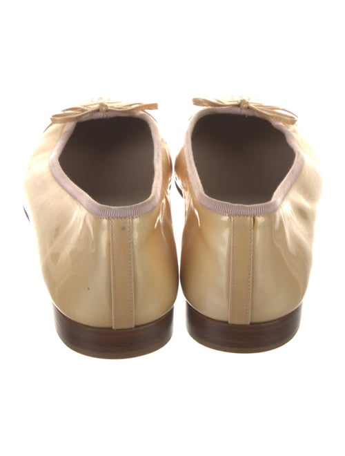 Chanel 2009 Interlocking CC Logo Ballet Flats