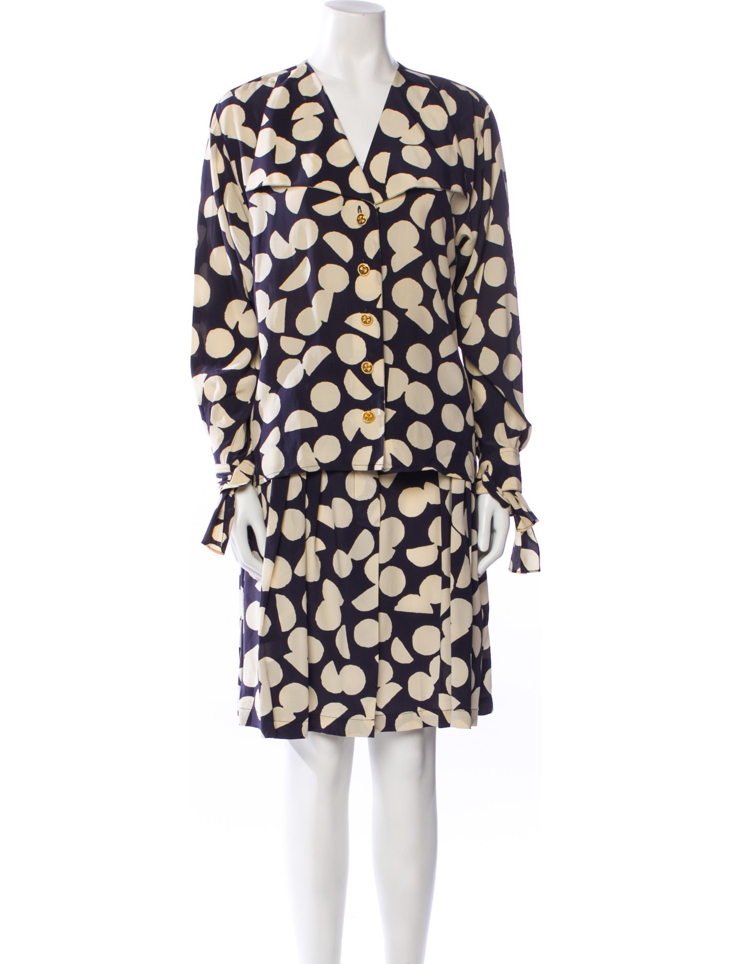 Chanel Vintage 1989 Skirt Set