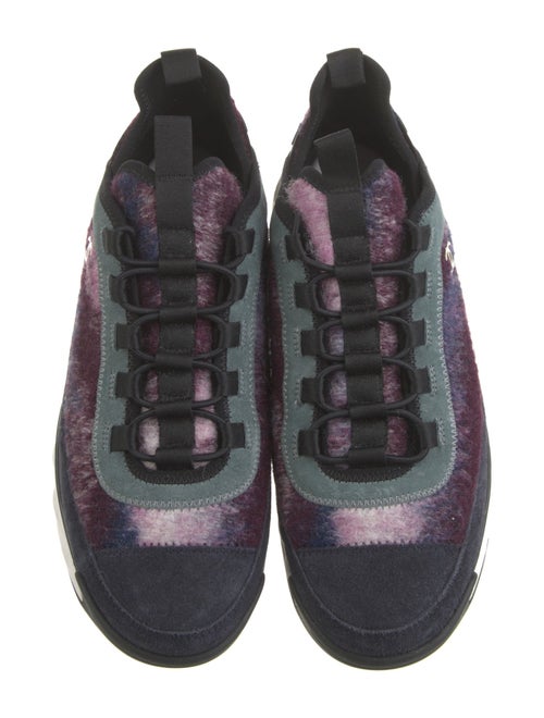 Chanel Interlocking CC Logo Wool Sneakers